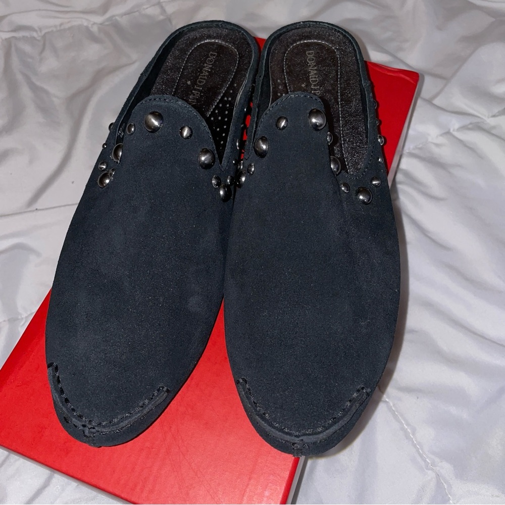 Donald Pliner Studded Mules